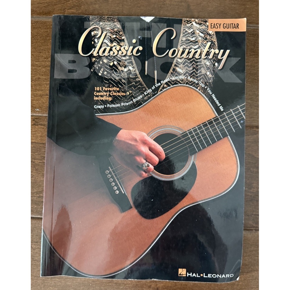 Hal Leonard The Classic Country Book Easy Guitar Songbook